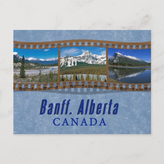 Banff Postkarte (Vorderseite)
