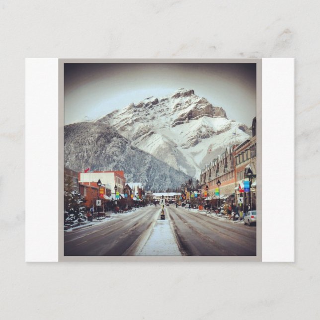 Banff Postkarte (Vorderseite)