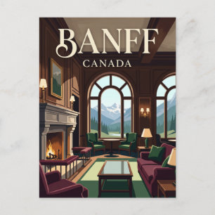 Banff Springs Hotel, The Banffshire Club Kanada Postkarte