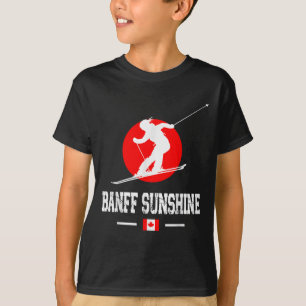 Banff Sunshine Kanada Skigebiet Rocky Mountains S T-Shirt