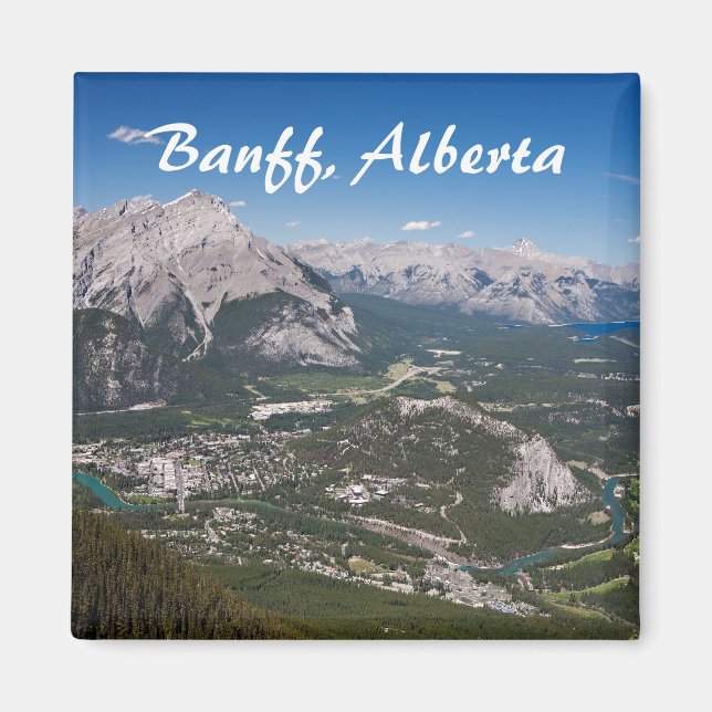Banff View Magnet (Vorne)