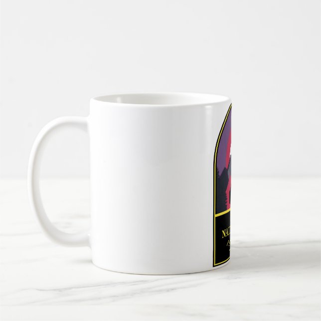 Banff - Vintager � Geist des Abenteuers Kaffeetasse (Links)