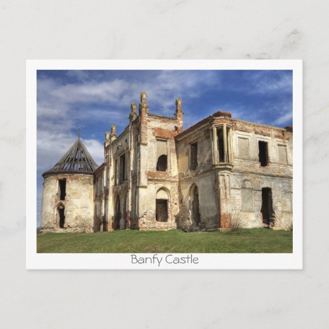 Banfy Castle Postkarte (Vorderseite)