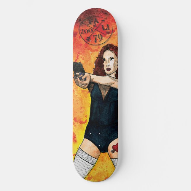 Bang Bang Skateboard (Vorderseite)