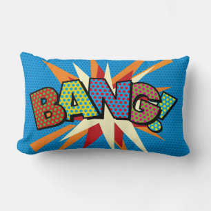 BANG KA-POW Lustig Modern Cool Stylisch Comic-Book Lendenkissen