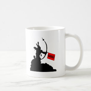 "BANG!" Pfeil Lustiger Becher Tasse