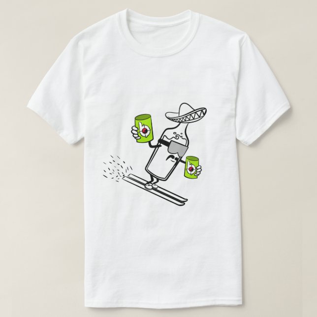 BANG TEQUILA BANG SLOPES EDITION T-Shirt (Design vorne)