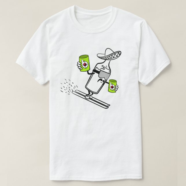 BANG TEQUILA BANG SLOPES EDITION T - Shirt (Design vorne)