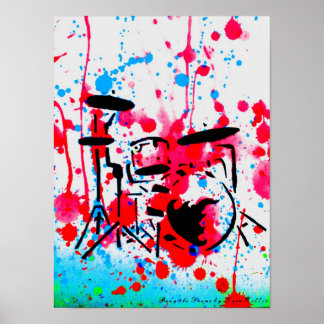 Bang the Drums von Kara Willis Poster