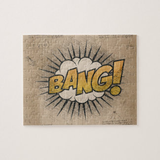 BANG! Vintages Comic Buch Steampunk Pop Kunst Puzzle