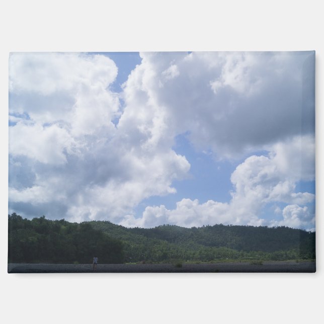Banga, Philippinen Landschaft Magnet (Vorderseite)