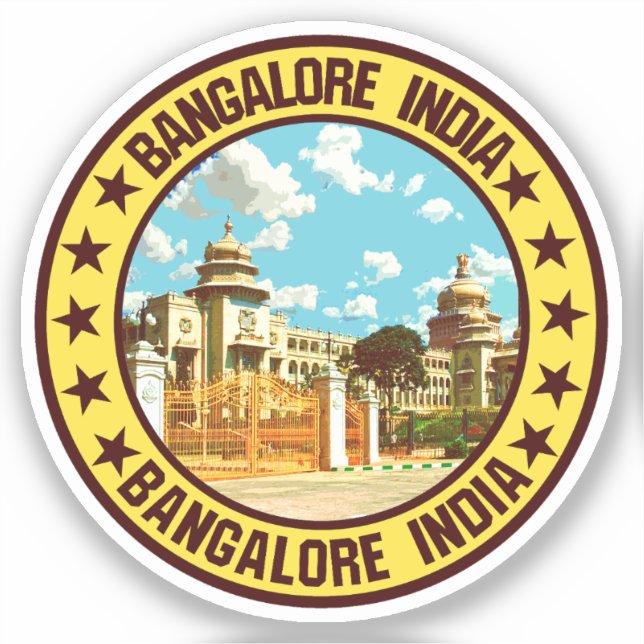 Bangalore Aufkleber (Vorderseite)