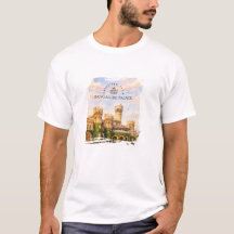 Bangalore-Palast Indien Aquarell Reiseerinnerung