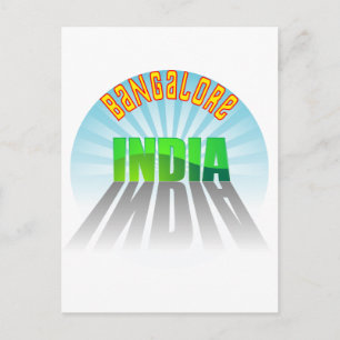 Bangalore Postkarte