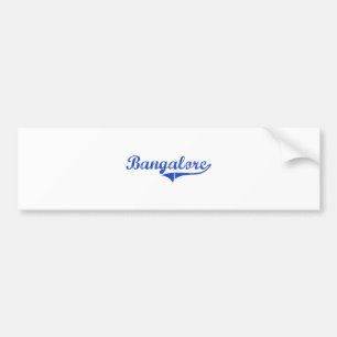Bangalore-Stadt-Klassiker Autoaufkleber