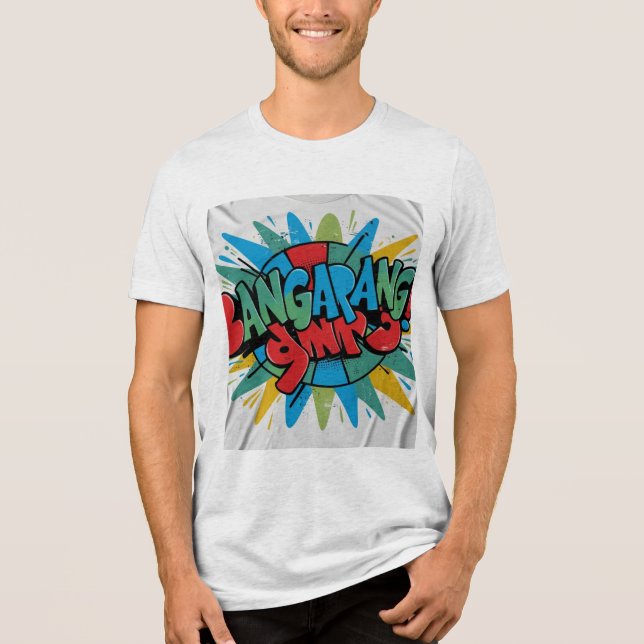 Bangarang! Lebhafte Leinwand Art T - Shirt (Vorderseite)