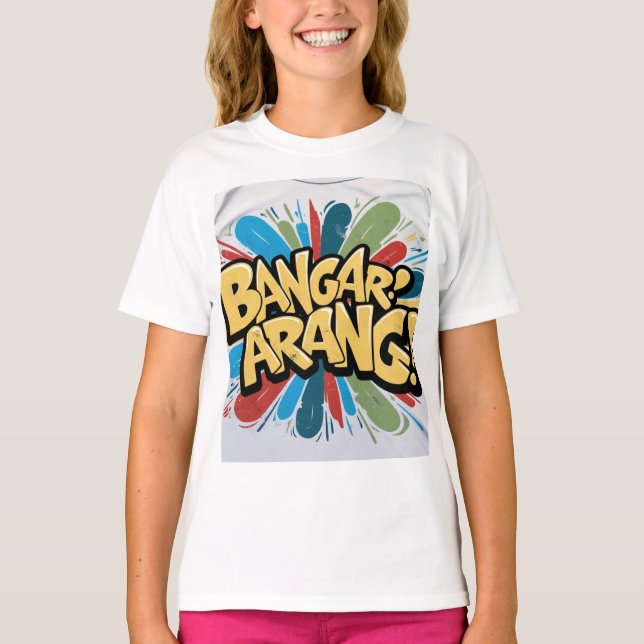 Bangarang! Lebhafter T - Shirt für Leinwand (Vorderseite)