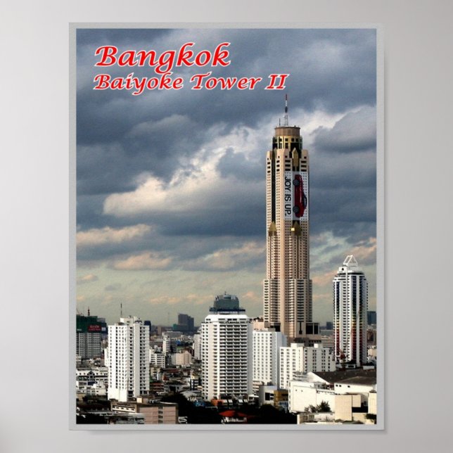 Bangkok - Bayoke Tower II - Thailand - Poster (Vorne)