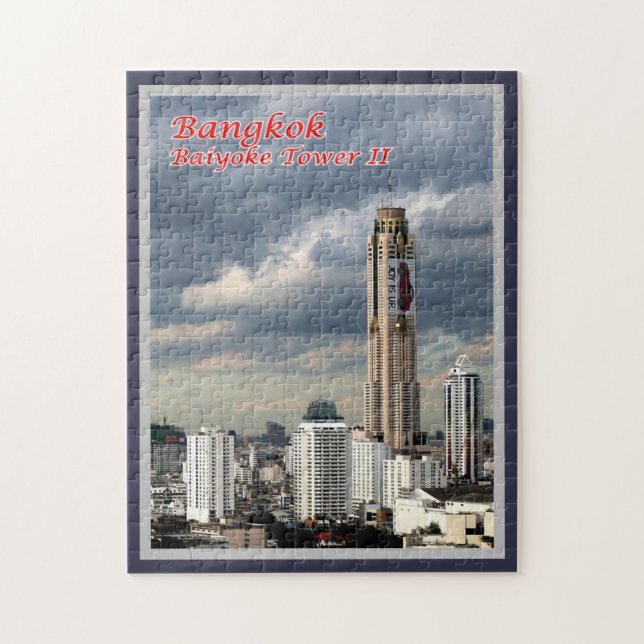 Bangkok - Bayoke Tower II - Thailand - Puzzle (Vertikal)