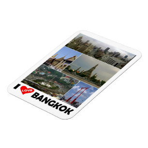 Bangkok - I Liebe - Thailand - Magnet