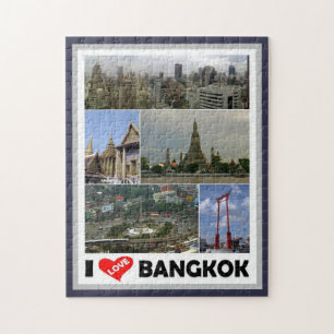 Bangkok - I Liebe - Thailand - Puzzle