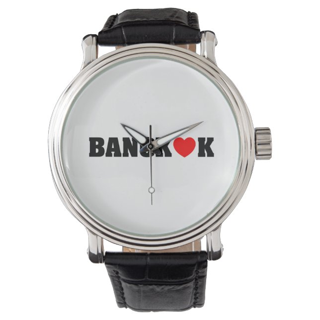BANGKOK-LIEBE ARMBANDUHR (Vorderseite)