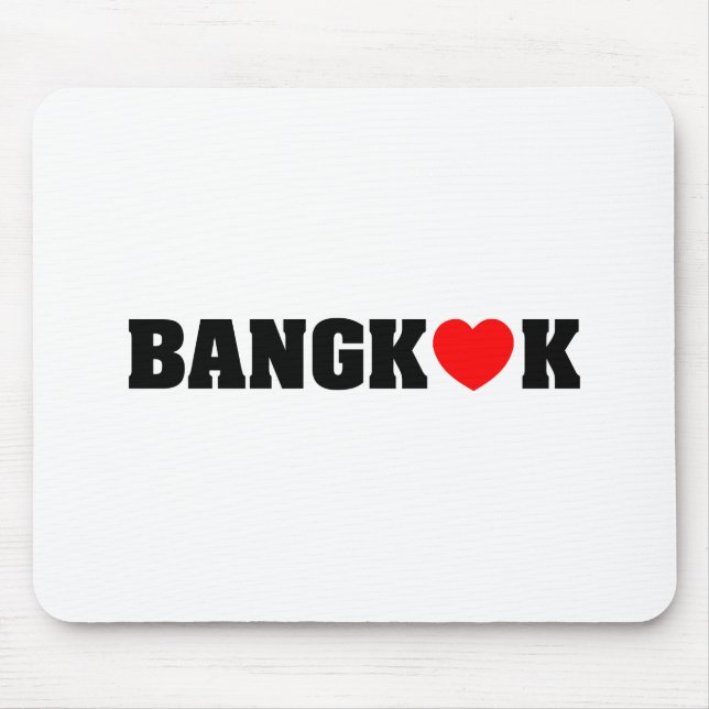BANGKOK-LIEBE MOUSEPAD (Vorne)