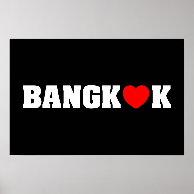 BANGKOK-LIEBE POSTER (Vorne)