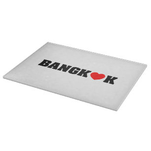 BANGKOK-LIEBE SCHNEIDEBRETT