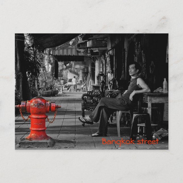 Bangkok Postkarte (Vorderseite)