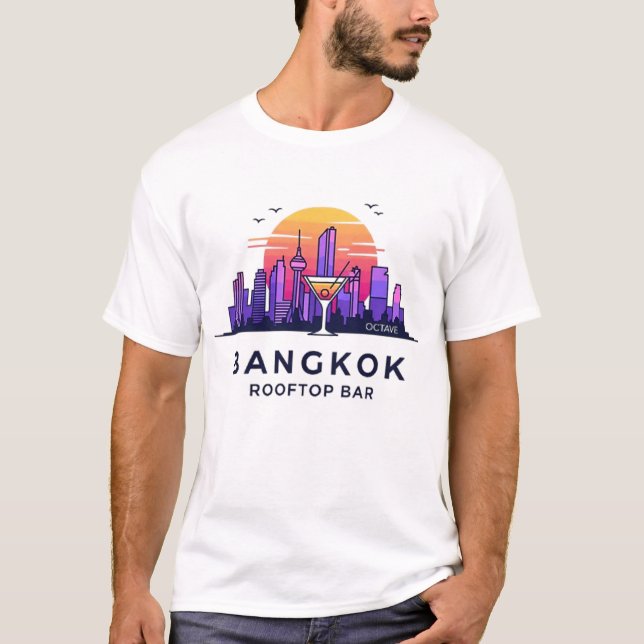 BANGKOK ROOFTOP BAR T-Shirt (Vorderseite)