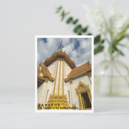 Bangkok, Tempel des Golden Buddha, Thailand Postkarte