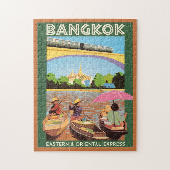 Bangkok Thailand 11x14  Puzzle (Vertikal)