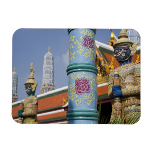 Bangkok, Thailand. Bangkoks Grand Palace 2 Magnet