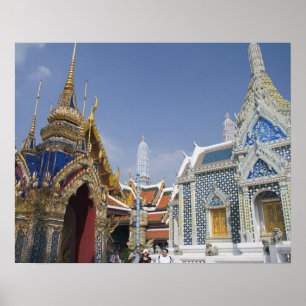 Bangkok, Thailand. Bangkoks Grand Palace Poster