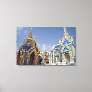 Bangkok, Thailand. Bangkoks Großer Palast Leinwanddruck
