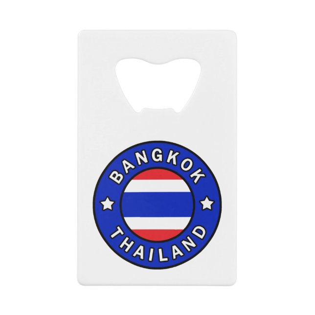 Bangkok Thailand Geldbeutel Flaschenöffner (Vorderseite)