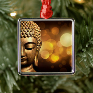 Bangkok, Thailand   Gold Buddha Ornament Aus Metall