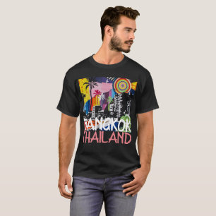 Bangkok Thailand, Graffiti Mural T-Shirt