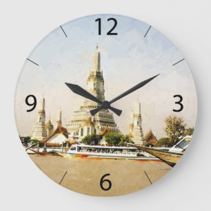 Bangkok, Thailand Große Wanduhr