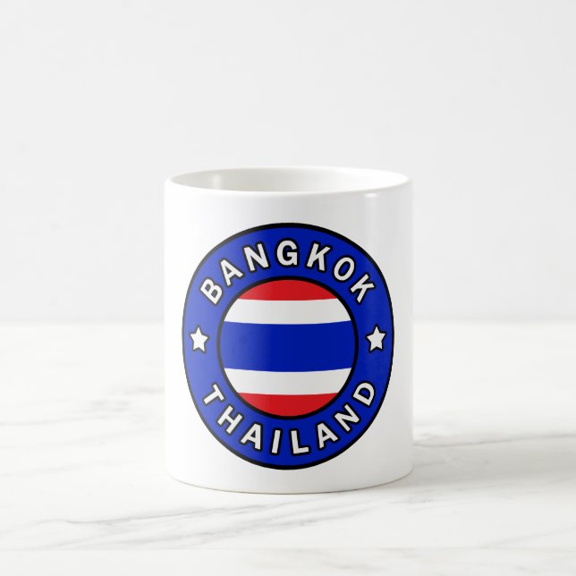 Bangkok Thailand Kaffeetasse (Mittel)