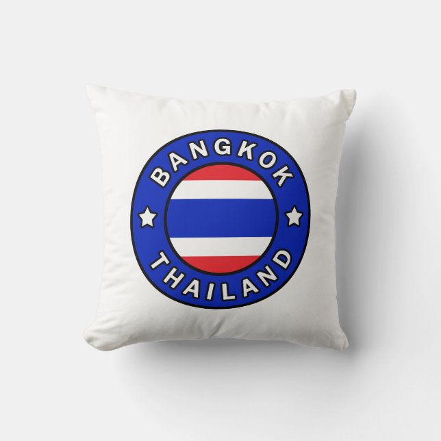 Bangkok Thailand Kissen (Vorderseite)