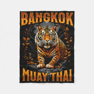 Bangkok Thailand Muay Thai Kampfsport Kickboxen Fleecedecke