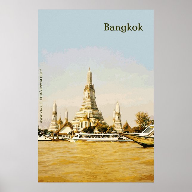 Bangkok, Thailand Poster (Vorne)