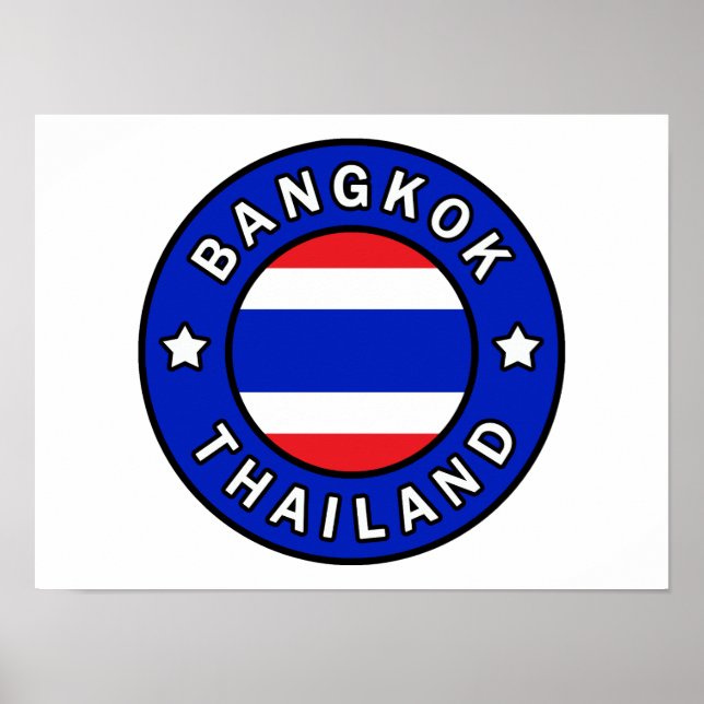 Bangkok Thailand Poster (Vorne)