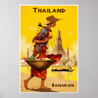 Bangkok, Thailand Poster