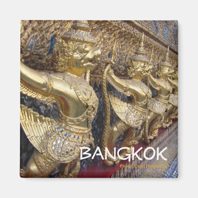 Bangkok Thailand Travel Souvenir Magnet (Vorne)