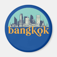 Bangkok Thailand Vintag City Skyline City City