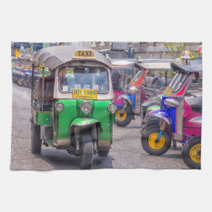 Bangkok tuk tuk, Thailand Geschirrtuch