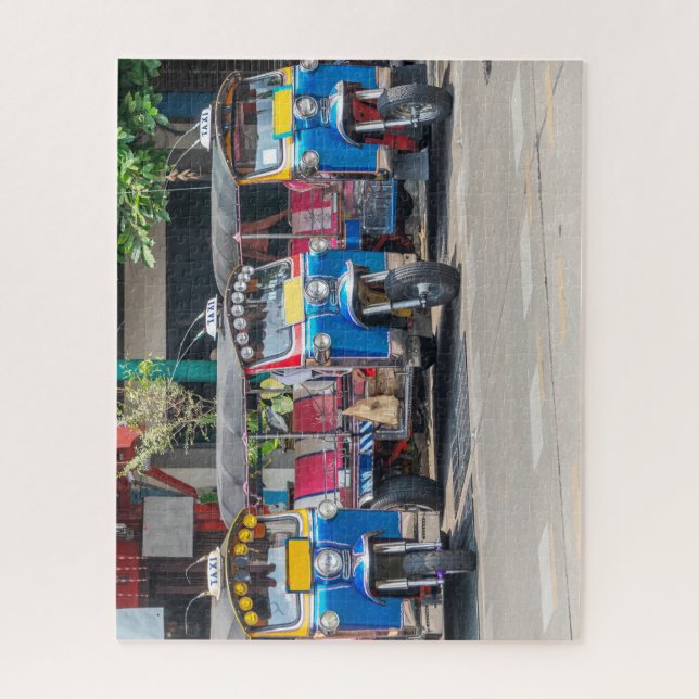 Bangkok Tuk Tuks Puzzle (Vertikal)